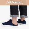 imageSTQ Womens Orthopedic Sneakers with Foldable Heel  Lightweight Breathable Tennis Shoes for Walking Travel ampamp Business Casual WearNavy