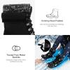 imageSTQ Womens Duck Boots Waterproof Winter Snow Boot Warm Cozy for Cold Weather Non SlipAll Black