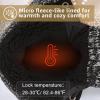 imageSTQ Womens Duck Boots Waterproof Winter Snow Boot Warm Cozy for Cold Weather Non SlipAll Black
