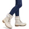 imageSTQ Womens Duck Boots Waterproof Winter Snow Boot Warm Cozy for Cold Weather Non SlipBeige White