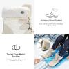 imageSTQ Womens Winter Duck Boots Waterproof Cold Weather Snow BootsWarm Wood