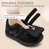 imageToddler Lightweight Slip on Sneakers Boys Barefoot Shoes Kids Walking Shoes Boy Sneakers Toddler First Walking Shoe Comfort Tennis ActivitiesAll Black