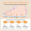 imageToddler Lightweight Slip on Sneakers Boys Barefoot Shoes Kids Walking Shoes Boy Sneakers Toddler First Walking Shoe Comfort Tennis ActivitiesWater Pink