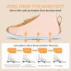 imageToddler Wide Toe Box Barefoot Shoes Boys Girls Sneakers Kids Tennis Shoes Preschool Non Slip Lightweight Comfortable First Walking Shoes Running Outdoor ActivitiesBrown