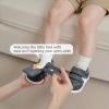 imageToddler Wide Toe Box Barefoot Shoes Boys Girls Sneakers Zero Drop Kid Tennis Running Shoes Lightweight NonSlip Comfortable Infant First Walking Shoe Outdoor Activities SchoolDark Grey