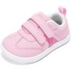 imageToddler Wide Toe Box Barefoot Shoes Boys Girls Sneakers Zero Drop Kid Tennis Running Shoes Lightweight NonSlip Comfortable Infant First Walking Shoe Outdoor Activities SchoolWater Pink