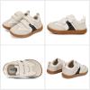 imageToddler Wide Toe Box Barefoot Shoes Boys Girls Sneakers Zero Drop Kid Tennis Running Shoes Lightweight NonSlip Comfortable Infant First Walking Shoe Outdoor Activities SchoolBeige White