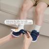 imageToddler Wide Toe Box Barefoot Shoes Boys Girls Sneakers Zero Drop Kid Tennis Running Shoes Lightweight NonSlip Comfortable Infant First Walking Shoe Outdoor Activities SchoolNavy White
