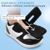 imageToddler Wide Toe Box Barefoot Shoes Boys Girls Sneakers Zero Drop Kid Tennis Running Shoes Lightweight NonSlip Comfortable Leather First Walking Shoe Outdoor Activities SchoolBlack White