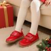 imageToddler Wide Toe Box Barefoot Shoes Boys Girls Zero DropBaby First Walking Shoes Glitter Little Kids Sneakers NonSlip Preschool Running Tennis Canvas Casual Preschool Outdoor ActivitiesRed Glitter