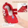 imageToddler Wide Toe Box Barefoot Shoes Girls Boys Sneakers Zero Drop Fashion Kid Tennis Running Shoes Lightweight NonSlip Comfortable First Walking Shoe Outdoor Activities SchoolRed