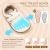 imageToddler Wide Toe Box Barefoot Shoes Girls Boys Sneakers Zero Drop Fashion Kid Tennis Running Shoes Lightweight NonSlip Comfortable First Walking Shoe Outdoor Activities SchoolBeige Brown