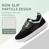 imageToddler Wide Toe Box Shoes Barefoot Sneakers Girls Boys Zero Drop First Walking Running Tennis Grounding ShoesBlack White
