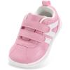 imageToddler Wide Toe Box Barefoot Shoes Girls Boys Sneakers Zero Drop Fashion Kid Tennis Running Shoes Lightweight NonSlip Comfortable First Walking Shoe Outdoor Activities SchoolWater Pink