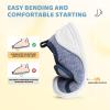 imageBaby Shoes Wide Toe Box Toddler Boy Girl First Walking Shoe Infant Barefoot Sneakers NonSlip Babies Walker Newborn Soft Sole Breathable Mesh Lightweight 6 9 12 18 24 MonthsBlue