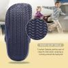 imageSTQ Kids Garden Clogs with Backstrap  Slip on Boys Girls Water Sandals  Fuzzy Lined Slippers  Toddler Little Kid Big KidNavy 01 Fur
