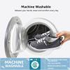 imageSTQ Womens Canvas Sneakers Fashion Low Top Classic Breathable Soft Orthotic Casual Shoes for Walking Dark Grey 6