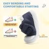 imageBaby Shoes First Walking Boys ampamp Girls Toddler Wide Toe Box Barefoot NonSlip Sole Indoor Soft Mesh Breathable Lightweight Newborn Chubby Infant Babies 624 MonthsNavy