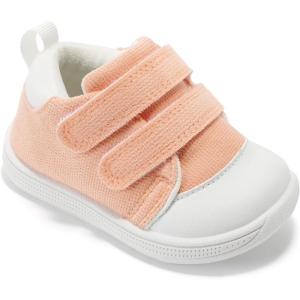 imageSTQ Baby Shoes First Walking Boys ampamp Girls Toddler Wide Toe Box Barefoot NonSlip Sole Indoor Soft Mesh Breathable Lightweight Newborn Chubby Infant Babies 624 MonthsCoral Pink