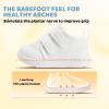 imageSTQ Baby Shoes First Walking Boys ampamp Girls Toddler Wide Toe Box Barefoot NonSlip Sole Indoor Soft Mesh Breathable Lightweight Newborn Chubby Infant Babies 624 MonthsWhite