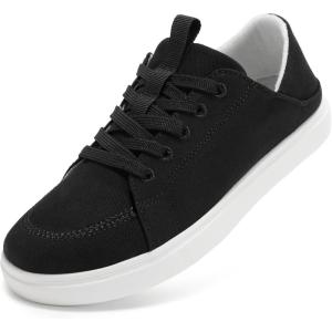 imageSTQ Womens Orthopedic Casual Sneakers Arch Support  Foldable Heel Tennis Shoes  Business Lightweight ComfortBlack