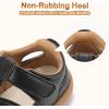 image:imageSTQ Toddler Boy Girl Sandals Wide Toe Box Mary Jane Dress Shoes for Party School Uniform Summer Flower Girls ShoesBlack