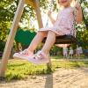 image:imageSTQ Toddler Boy Girl Sandals Wide Toe Box Mary Jane Dress Shoes for Party School Uniform Summer Flower Girls ShoesWater Pink