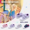 image:imageSTQ Toddler Shoes Boys amp Girls Canvas Kids Slip On ShoesPurple