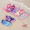 image:imageSTQ Boys Girls Water Shoes QuickDry Slip on Beach Swim Pool SandalsToddlerLittle KidPink Rainbow
