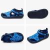 image:imageSTQ Boys Girls Water Shoes QuickDry Slip on Beach Swim Pool SandalsToddlerLittle KidRoyal Blue Shark