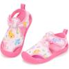 image:imageSTQ Boys Girls Water Shoes QuickDry Slip on Beach Swim Pool SandalsToddlerLittle KidPink Dinosaur