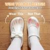 image:imageSTQ Toddler Girls Mary Jane Dress Shoes  Wide Toe Box amp Zero Drop Sole for Healthy First Walking  NonSlip T Strap Bow Ballet Flats for School Uniforms Weddings amp PartiesWhite
