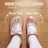 image:imageSTQ Toddler Girls Mary Jane Dress Shoes  Wide Toe Box amp Zero Drop Sole for Healthy First Walking  NonSlip T Strap Bow Ballet Flats for School Uniforms Weddings amp PartiesPink