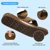 image:imageSTQ Orthopedic Flip Flops for WomenAdjustable Beach Sandals with Arch Support for Plantar Fasciitis ReliefCoffee