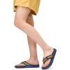 image:imageSTQ Orthopedic Flip Flops for WomenAdjustable Beach Sandals with Arch Support for Plantar Fasciitis ReliefNavy