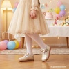 image:imageSTQ Toddler Girls Dress Shoes Wide Toe Box Mary Jane Flats Ballet Wedding School Uniform Flower Ballerina Baby First Walking 612 1218 Months Babies Casual with Zero Drop Gold Toddler Size 6