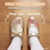 image:imageSTQ Toddler Girls Dress Shoes Wide Toe Box Mary Jane Flats Ballet Wedding School Uniform Flower Ballerina Baby First Walking 612 1218 Months Babies Casual with Zero Drop Gold Toddler Size 6