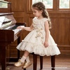image:imageSTQ Toddler Girls Dress Shoes Wide Toe Box Mary Jane Flats Ballet Wedding School Uniform Flower Ballerina Baby First Walking 612 1218 Months Babies Casual with Zero Drop Gold Toddler Size 6