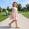 image:imageSTQ Toddler Boy Girl Sandals Wide Toe Box Mary Jane Dress Shoes for Party School Uniform Summer Flower Girls ShoesRose Pink
