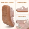 image:imageSTQ Toddler Boy Girl Sandals Wide Toe Box Mary Jane Dress Shoes for Party School Uniform Summer Flower Girls ShoesRose Pink