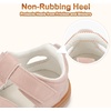image:imageSTQ Toddler Boy Girl Sandals Wide Toe Box Mary Jane Dress Shoes for Party School Uniform Summer Flower Girls ShoesRose Pink