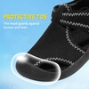 image:imageSTQ Kids Water Shoes Quick Dry Slip On Beach Swim Pool Sandals  Closed Toe Non Slip Lightweight Water Park Toddler Little KidAll Black