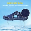 image:imageSTQ Kids Water Shoes Quick Dry Slip On Beach Swim Pool Sandals  Closed Toe Non Slip Lightweight Water Park Toddler Little KidDark Blue