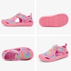 image:imageSTQ Kids Water Shoes Quick Dry Slip On Beach Swim Pool Sandals  Closed Toe Non Slip Lightweight Water Park Toddler Little KidMulti Pink