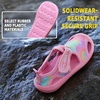 image:imageSTQ Kids Water Shoes Quick Dry Slip On Beach Swim Pool Sandals  Closed Toe Non Slip Lightweight Water Park Toddler Little KidMulti Pink