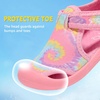 image:imageSTQ Kids Water Shoes Quick Dry Slip On Beach Swim Pool Sandals  Closed Toe Non Slip Lightweight Water Park Toddler Little KidMulti Pink