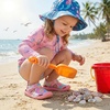 image:imageSTQ Kids Water Shoes Quick Dry Slip On Beach Swim Pool Sandals  Closed Toe Non Slip Lightweight Water Park Toddler Little KidMulti Pink