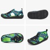 image:imageSTQ Kids Water Shoes Quick Dry Slip On Beach Swim Pool Sandals  Closed Toe Non Slip Lightweight Water Park Toddler Little KidNavy Shark