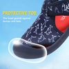 image:imageSTQ Kids Water Shoes Quick Dry Slip On Beach Swim Pool Sandals  Closed Toe Non Slip Lightweight Water Park Toddler Little KidNavy Shark