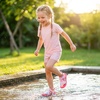 image:imageSTQ Kids Water Shoes Quick Dry Slip On Beach Swim Pool Sandals  Closed Toe Non Slip Lightweight Water Park Toddler Little KidPink Dinosaur